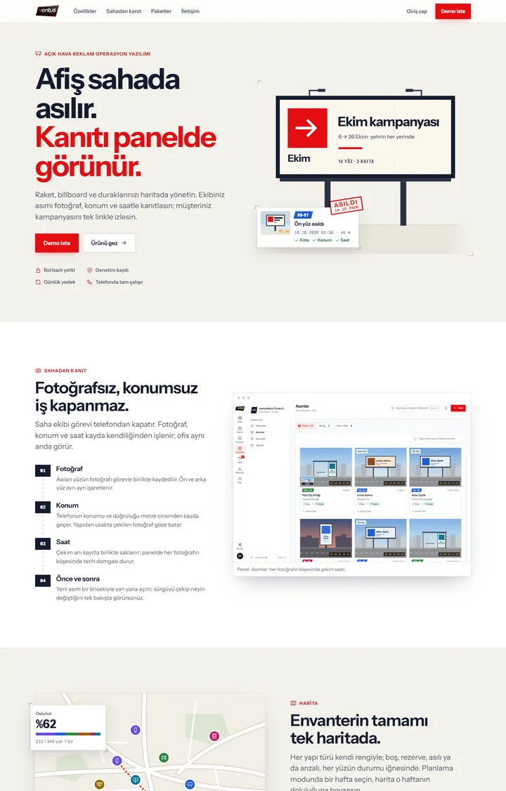 VentusWork web sitesi